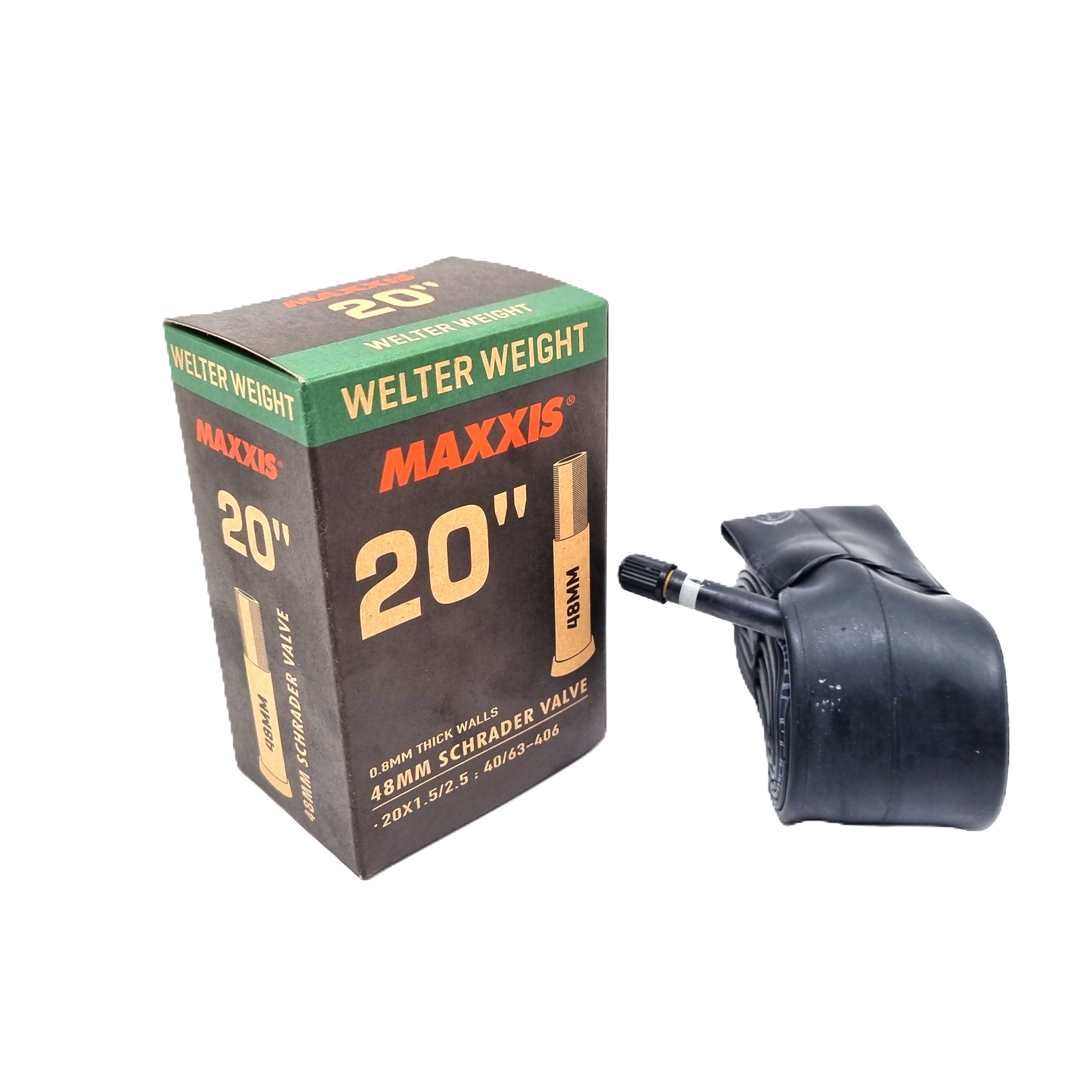 05500739 CAMARA MAXXIS WELTER WEIGHT 20X1.5/2.5 LSV 48MM - Imagen 1